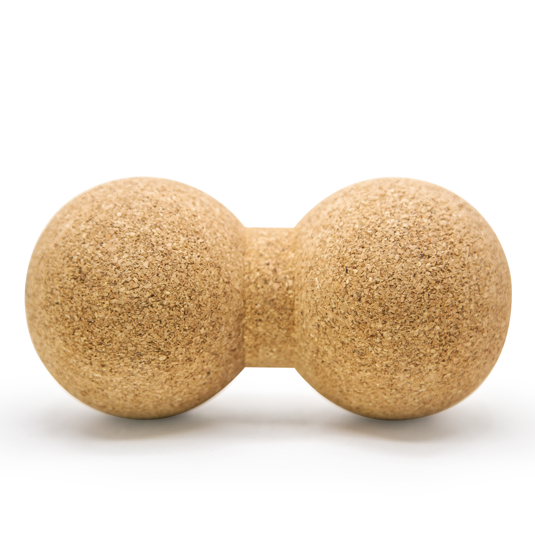 Cork Peanut Massage Ball for Muscle Relief / Myofascial Release