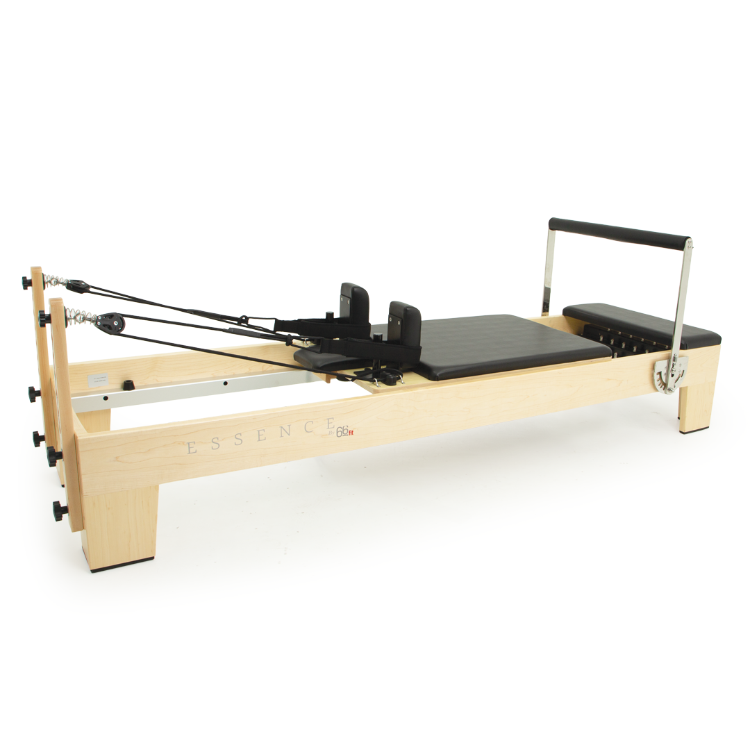 Essence Reformer Wood for Home Pilates Workouts