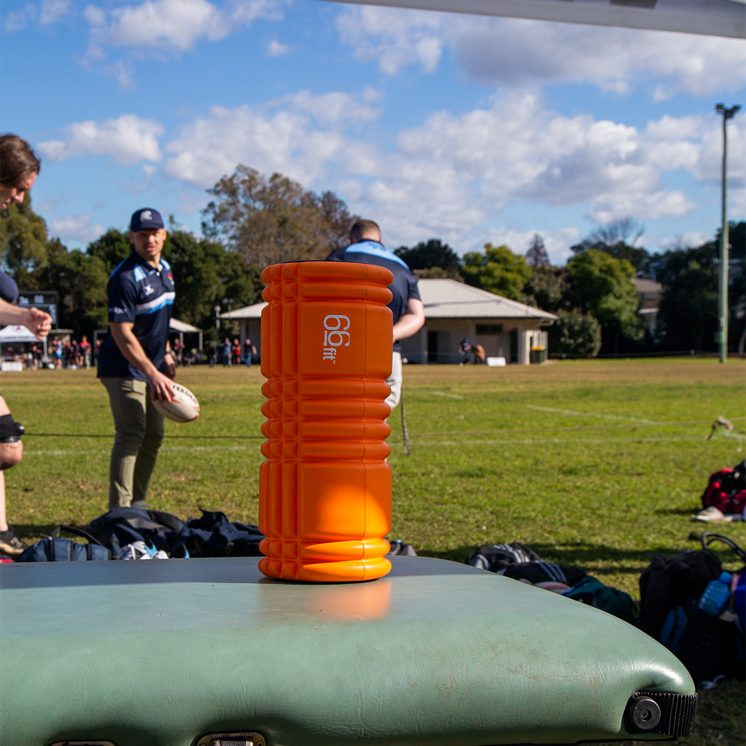 Massage Roller with Cap for Self-Massage and Exercise, 33cm