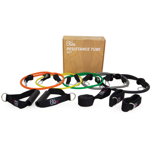 Resistance Tube Set with 5 Adjustable Levels