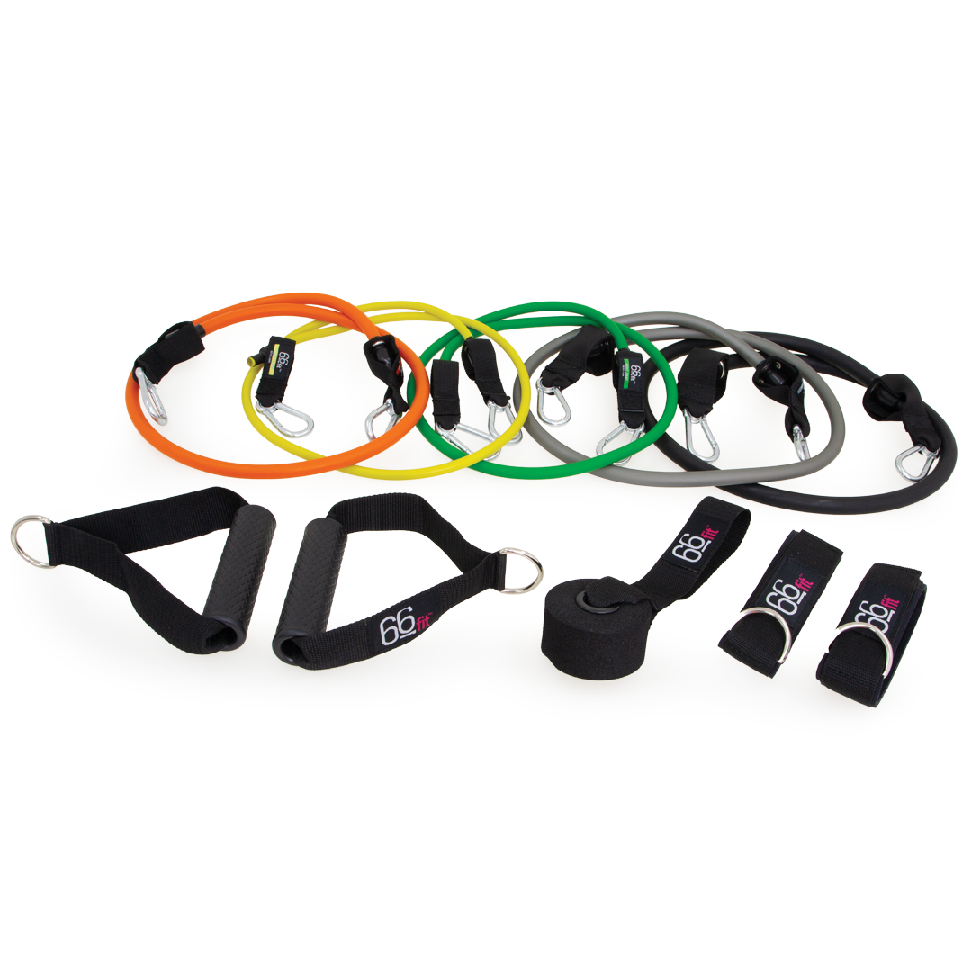 Resistance Tube Set with 5 Adjustable Levels