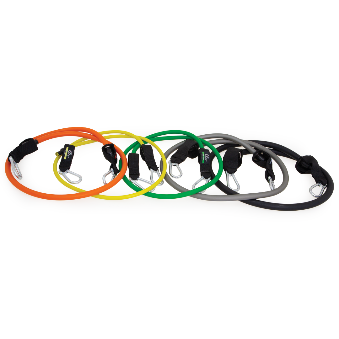 Resistance Tube Set with 5 Adjustable Levels