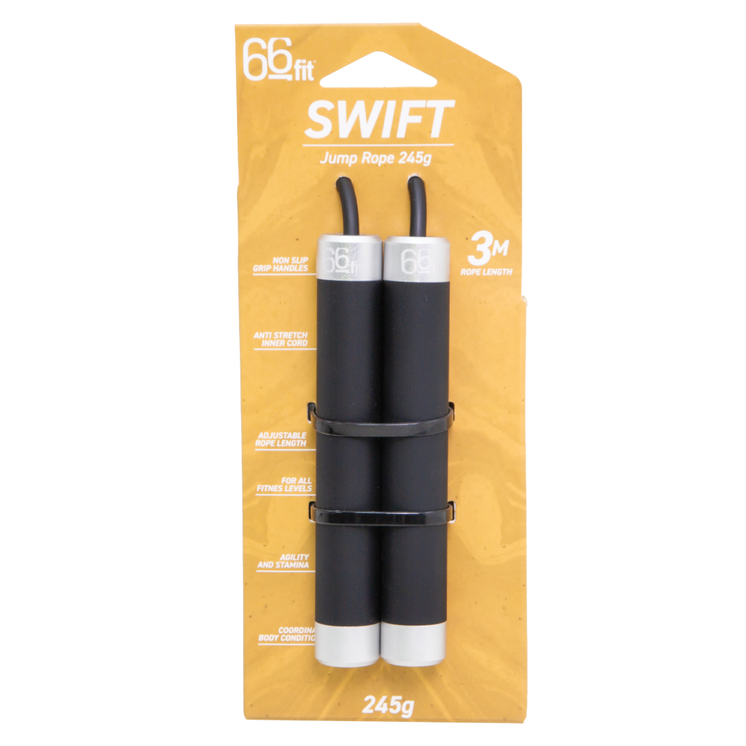Jump Rope for Fitness - Adjustable 245g Swift Design