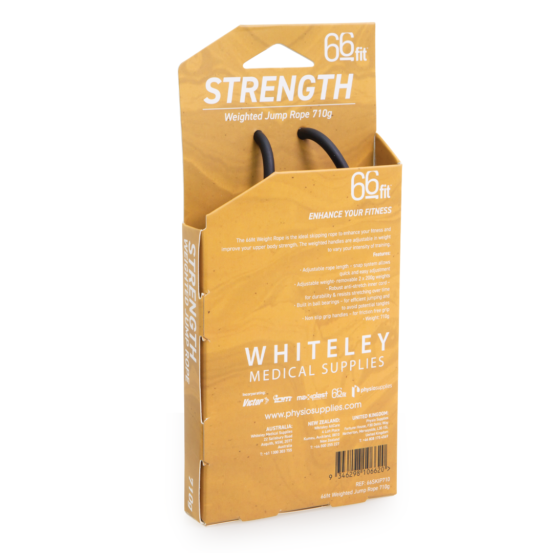 Strength Jump Rope with Adjustable Weighted Handles