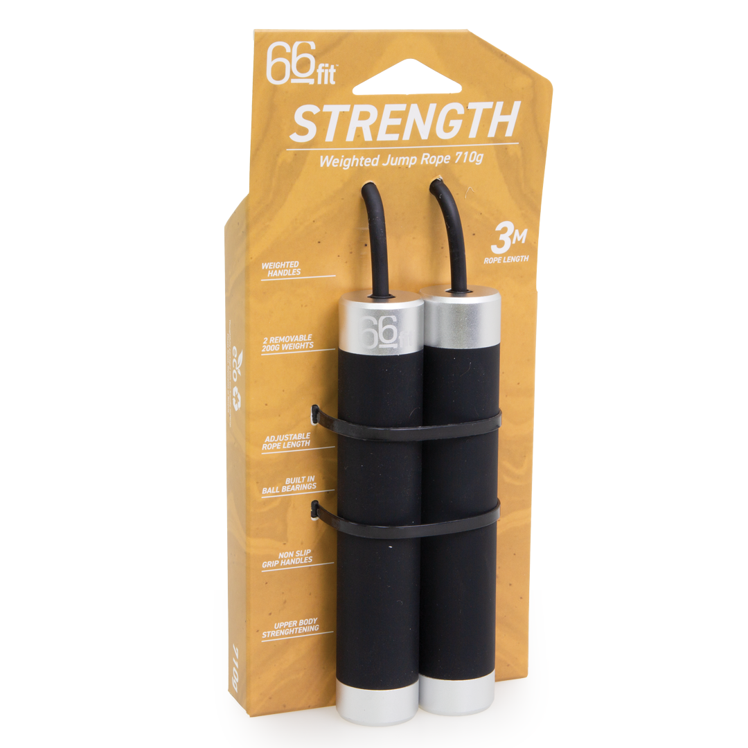 Strength Jump Rope with Adjustable Weighted Handles