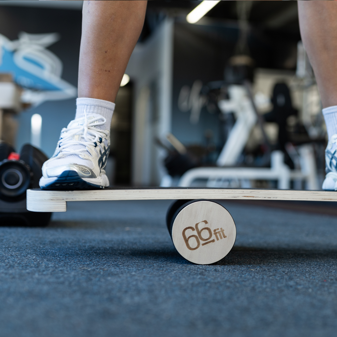 Rolling Balance Board Core Trainer for Strength & Stability