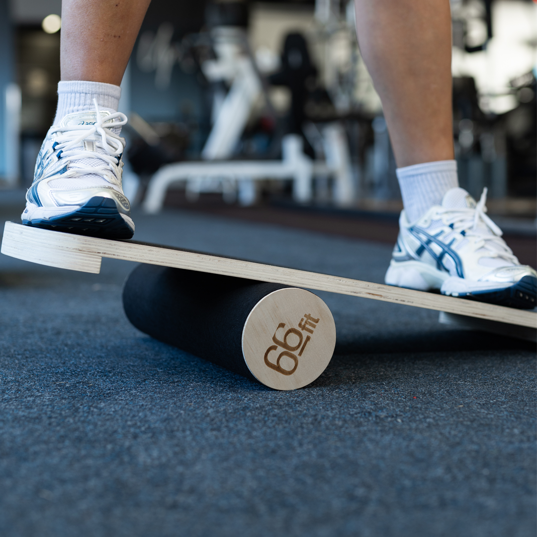 Rolling Balance Board Core Trainer for Strength & Stability