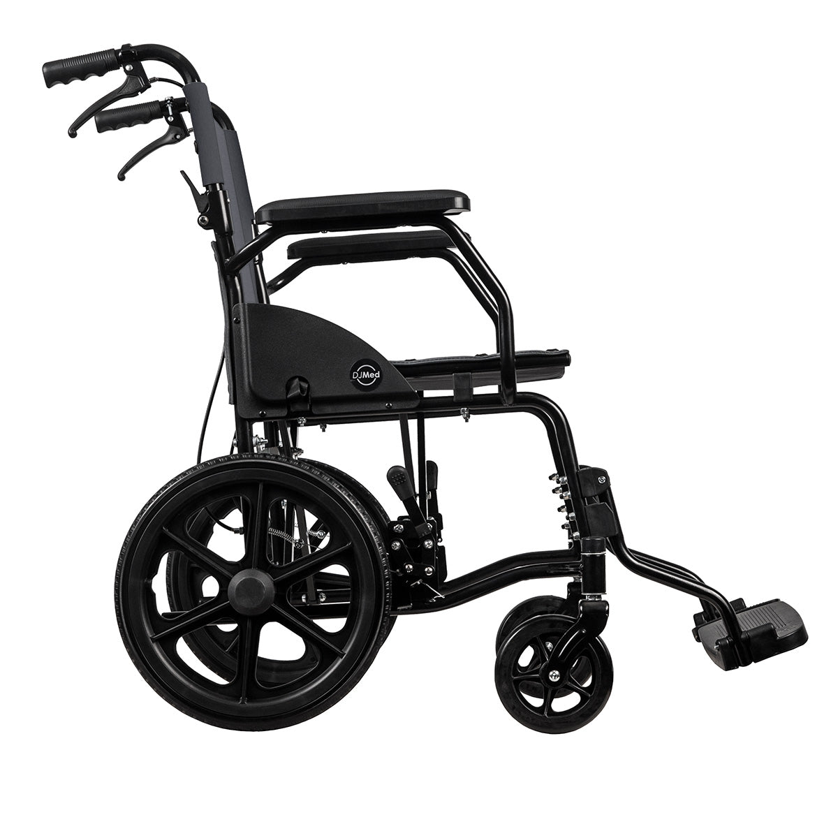 Transit Wheelchair — Lightweight Attendant Transport Chair for Care