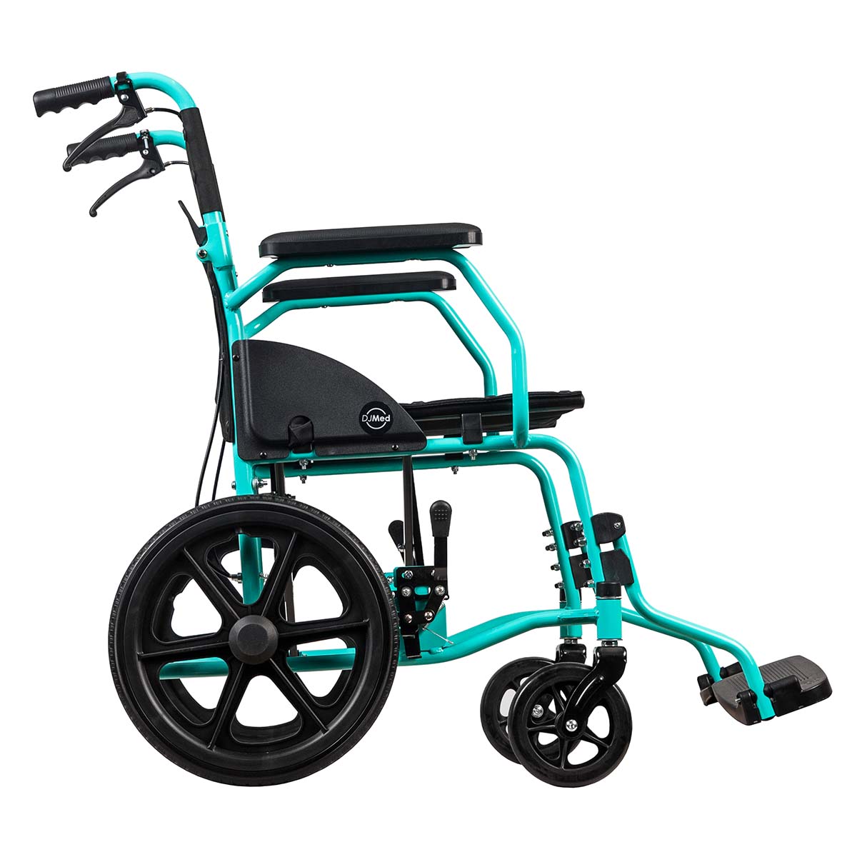 Transit Wheelchair — Lightweight Attendant Transport Chair for Care