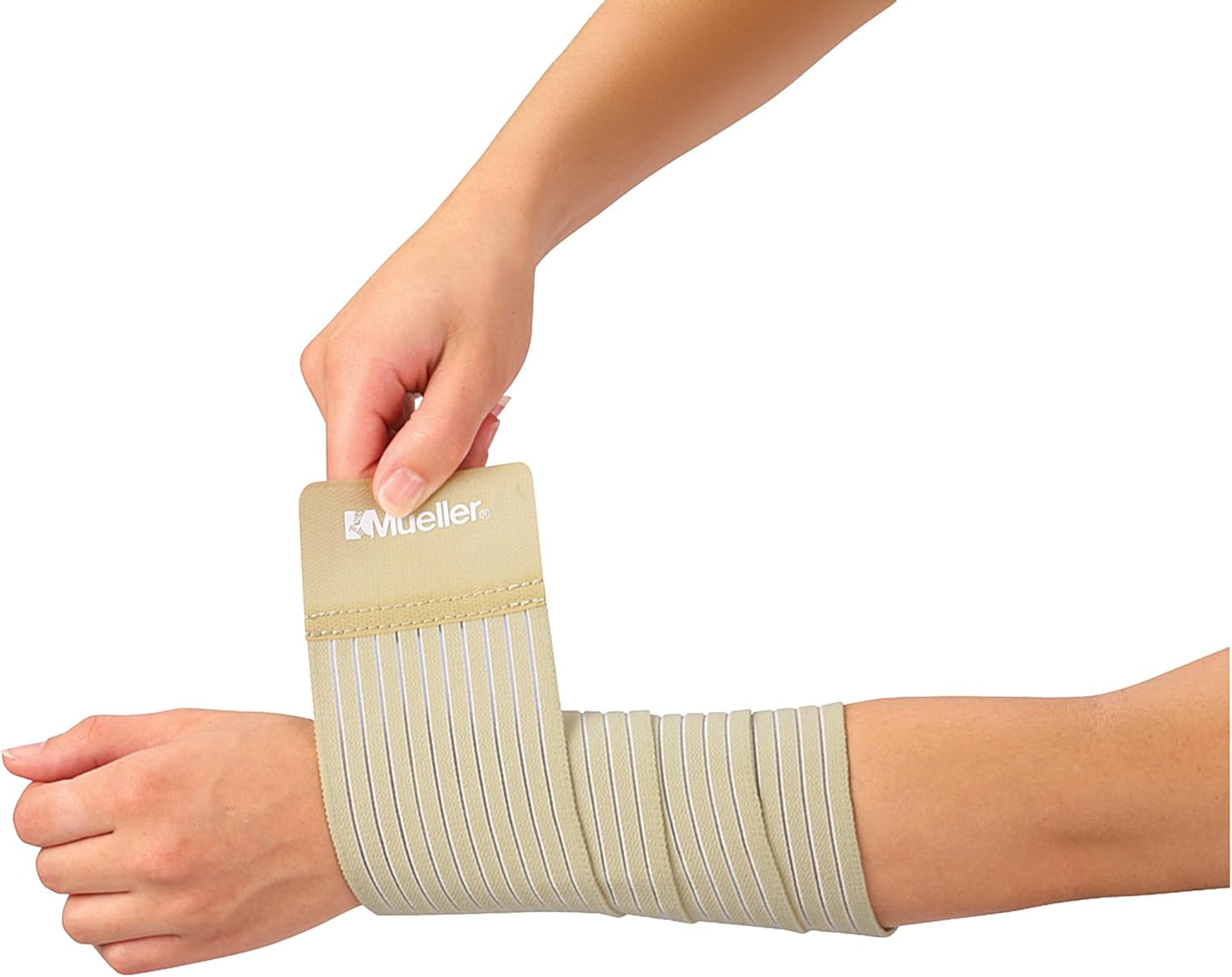Mueller All-Purpose Support Wrap - Adjustable Compression for Joint & Muscle Support