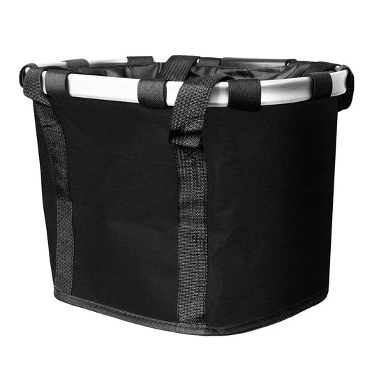 Scooter basket bag for portable and foldable mobility scooters