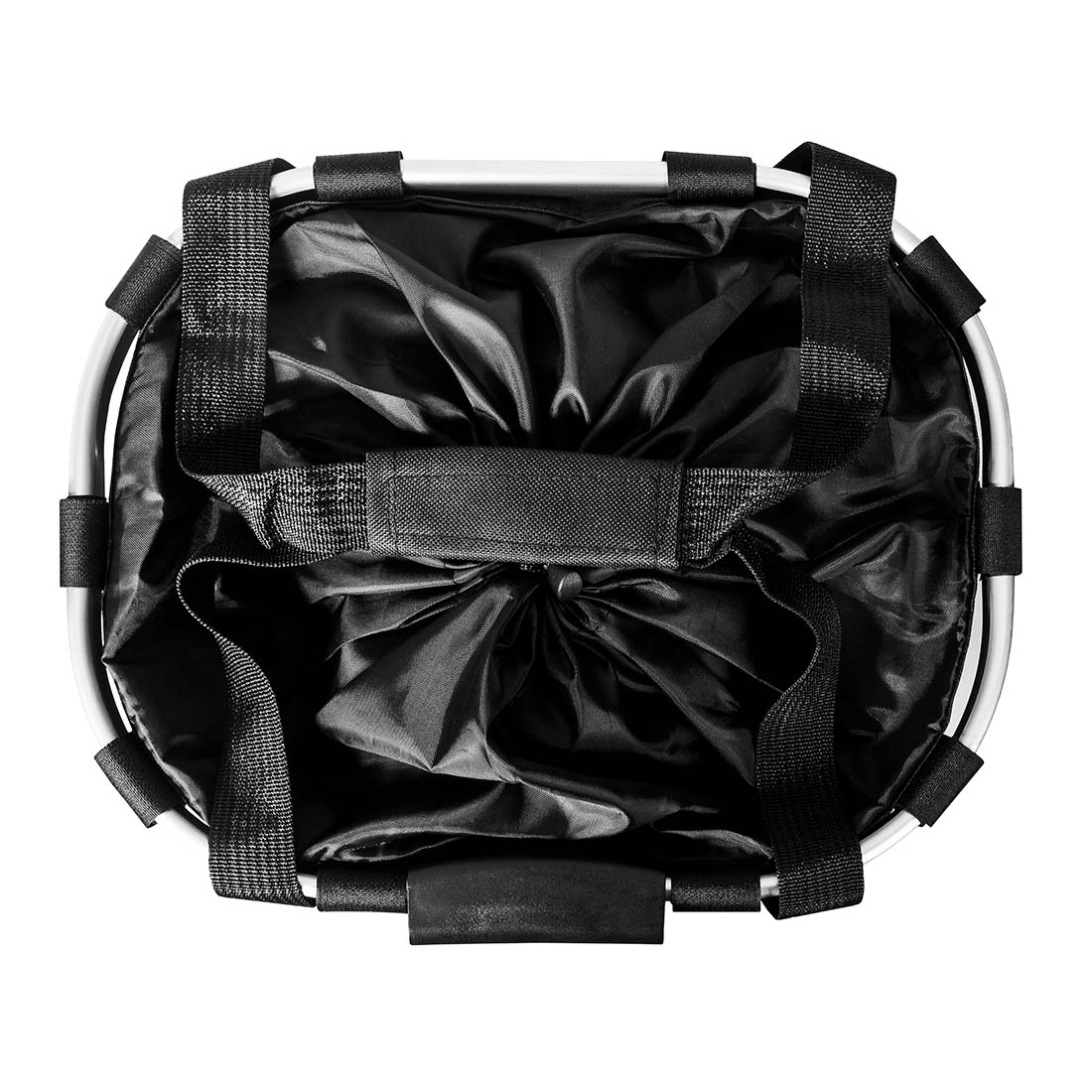 Scooter basket bag for portable and foldable mobility scooters