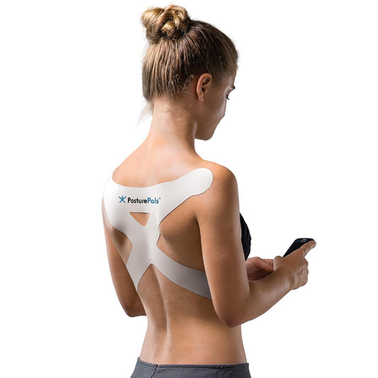 PosturePals X Shape Posture Corrector Support Tape – Large Pack of 5 | Waterproof, Versatile, Pregnancy & Injury Support