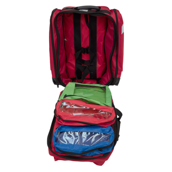 AEROBAG Red Trauma First Aid Backpack 48 x 54 x 32cm