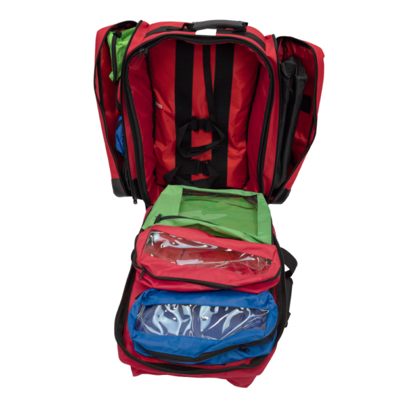 AEROBAG Red Trauma First Aid Backpack 48 x 54 x 32cm