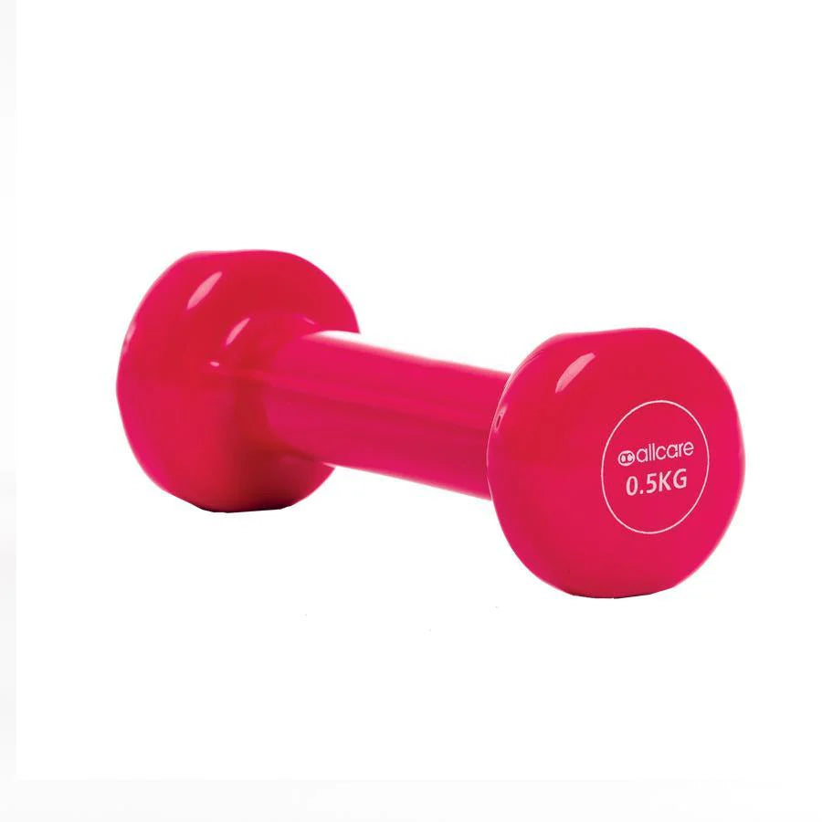 Vinyl Coated Dumbbells – Individual Weight (0.5kg–7kg) – Ideal for Home Workouts & Strength Training