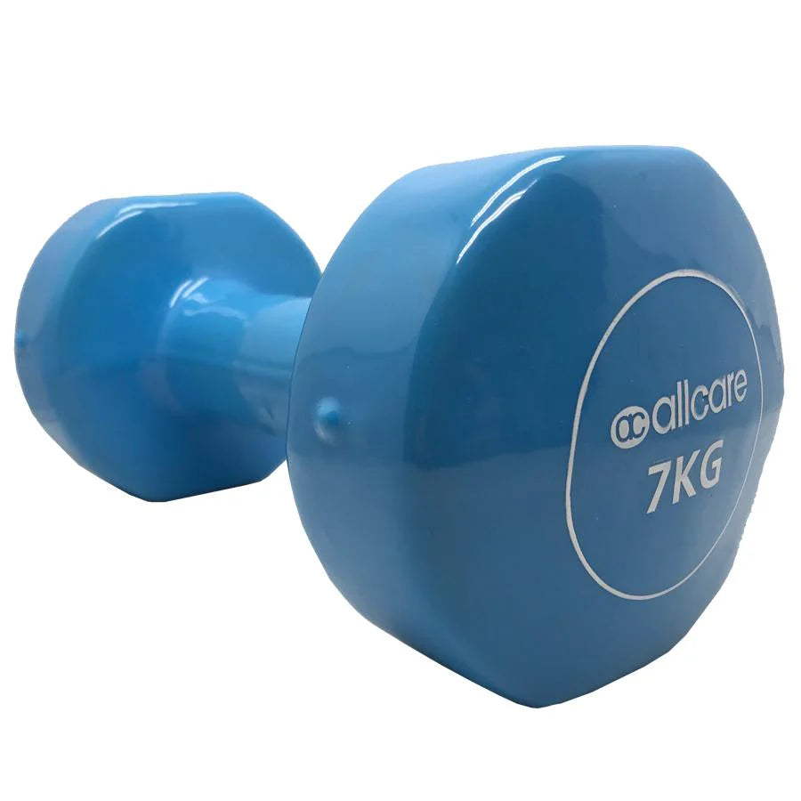 Vinyl Coated Dumbbells – Individual Weight (0.5kg–7kg) – Ideal for Home Workouts & Strength Training