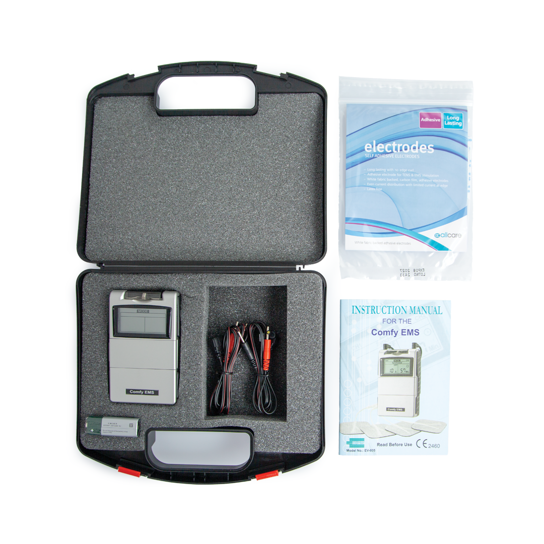 Digital EMS Muscle Stimulator - Dual Channel TENS Unit with 24 Modes and 20 Intensity Levels for Pain Relief Australia