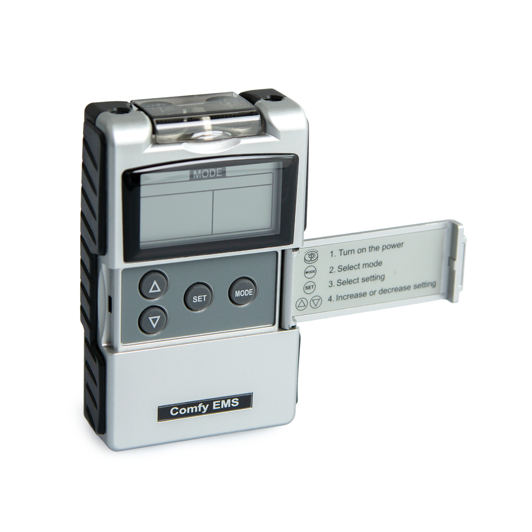 Digital EMS Muscle Stimulator - Dual Channel TENS Unit with 24 Modes and 20 Intensity Levels for Pain Relief Australia
