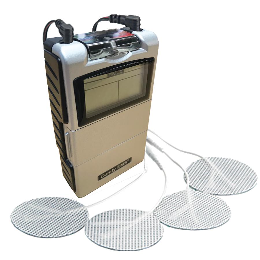 Digital EMS Muscle Stimulator - Dual Channel TENS Unit with 24 Modes and 20 Intensity Levels for Pain Relief Australia