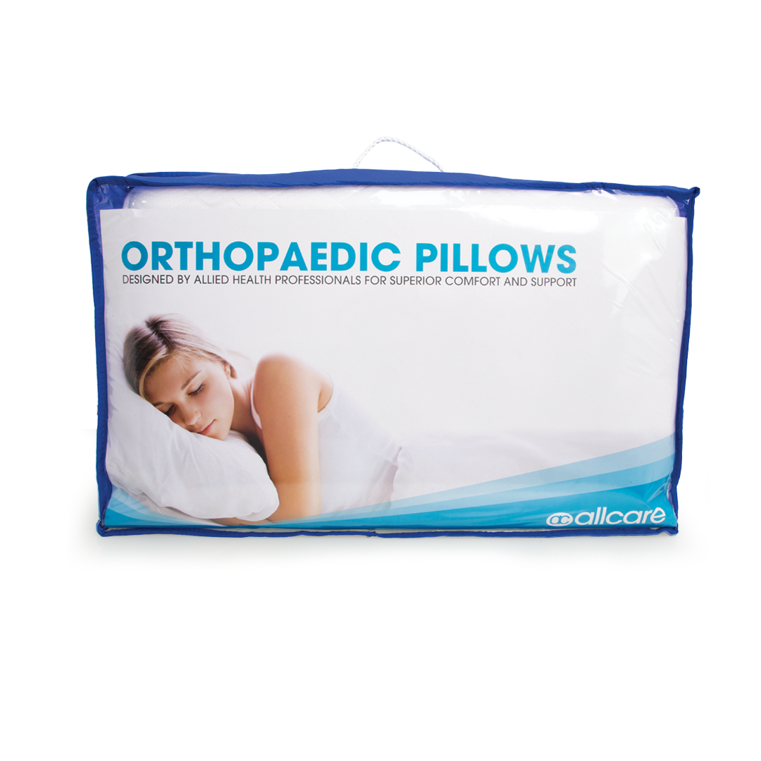 Memory Foam Orthopaedic Pillow - Ideal for Better Sleep & Neck Support | Fits Standard Pillow Case