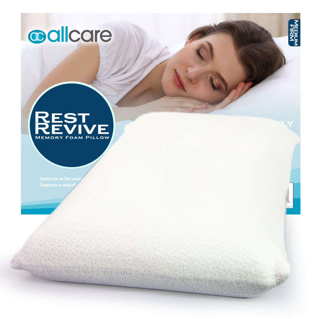 Rest & Revive Memory Foam Pillow - Premium Support for Sleep Comfort