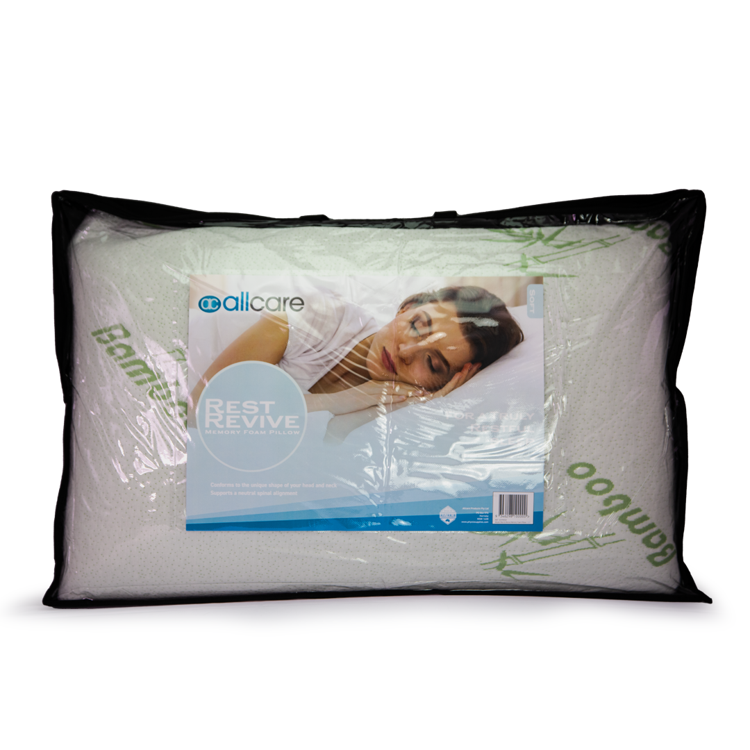 Rest & Revive Memory Foam Pillow - Premium Support for Sleep Comfort