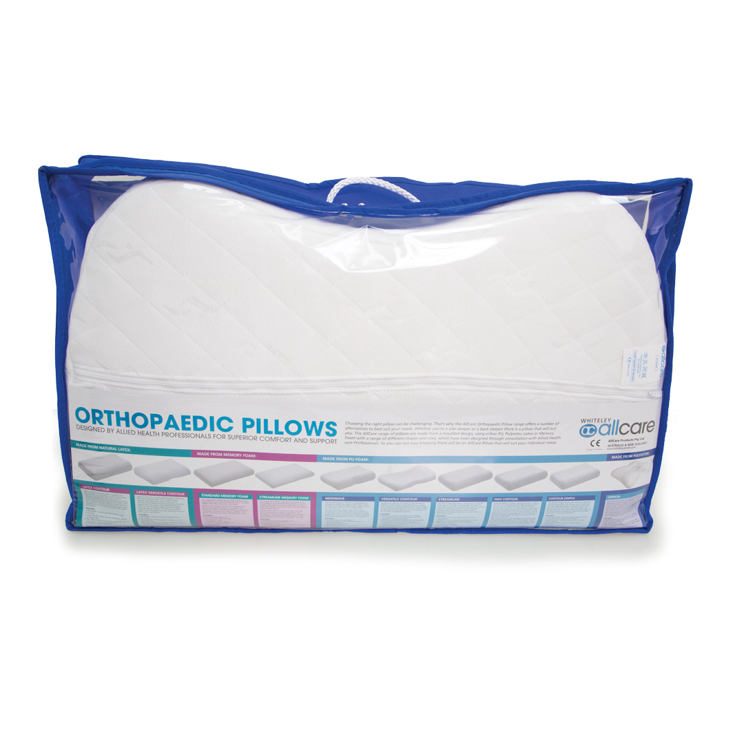 Versatile Contour Therapeutic Pillow - Relieve Neck and Back Pain with Comfort and Support