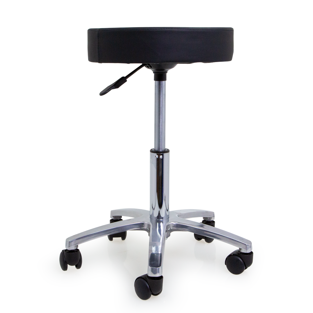 Adjustable Back Support Stool - Ergonomic Lumbar Seating for Office & Home Use - Comfort & Posture Enhancement
