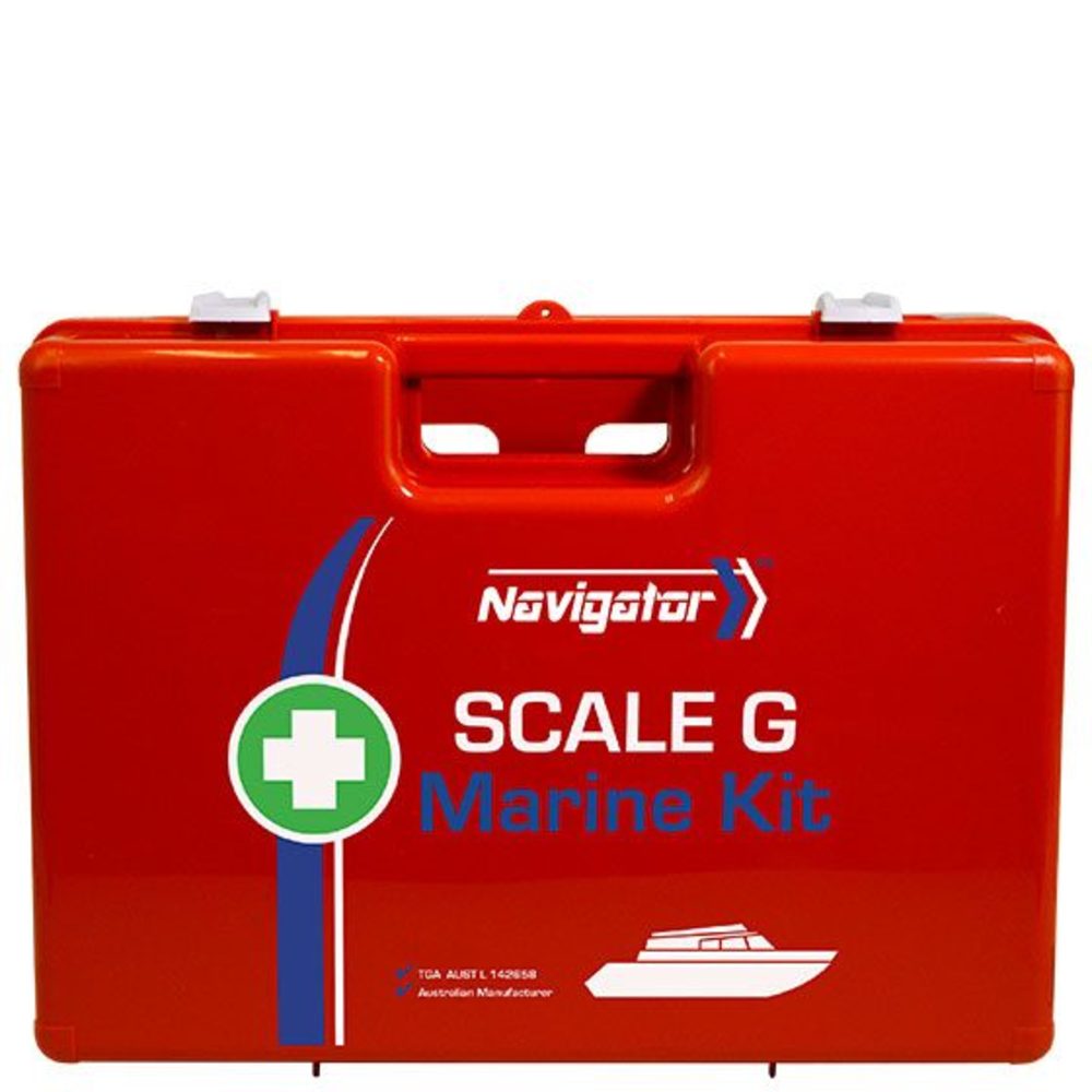 Scale G Marine First Aid Kit – NSCV Compliant, UV & Water-Resistant | Commercial Vessel Safety Kit