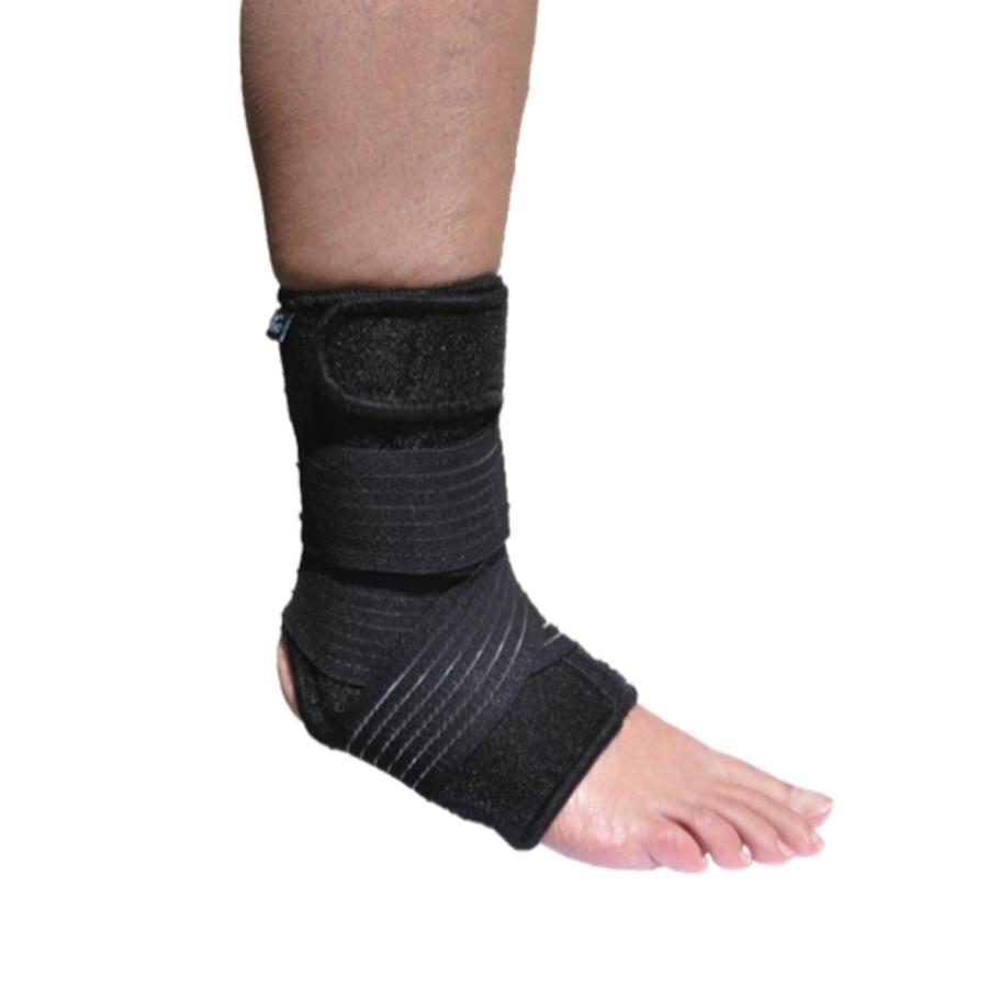 Ankle Support with Neoprene and Flexible Springs