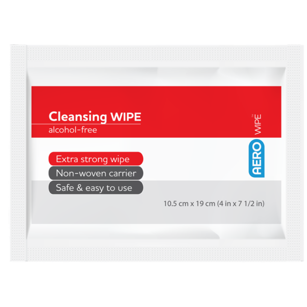 AEROWIPE Alcohol-Free Cleansing Wipes Box/2000