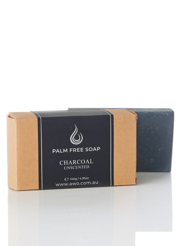 Palm Free Charcoal Soap - Unscented