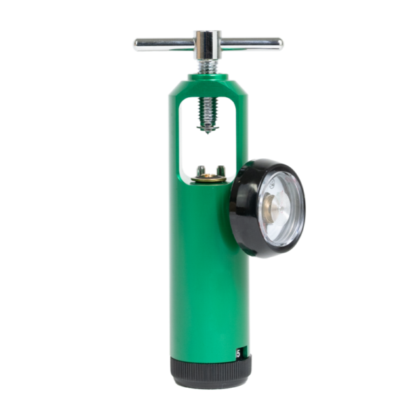 Oxygen Regulator 0-15LPM 1 HP Outlets