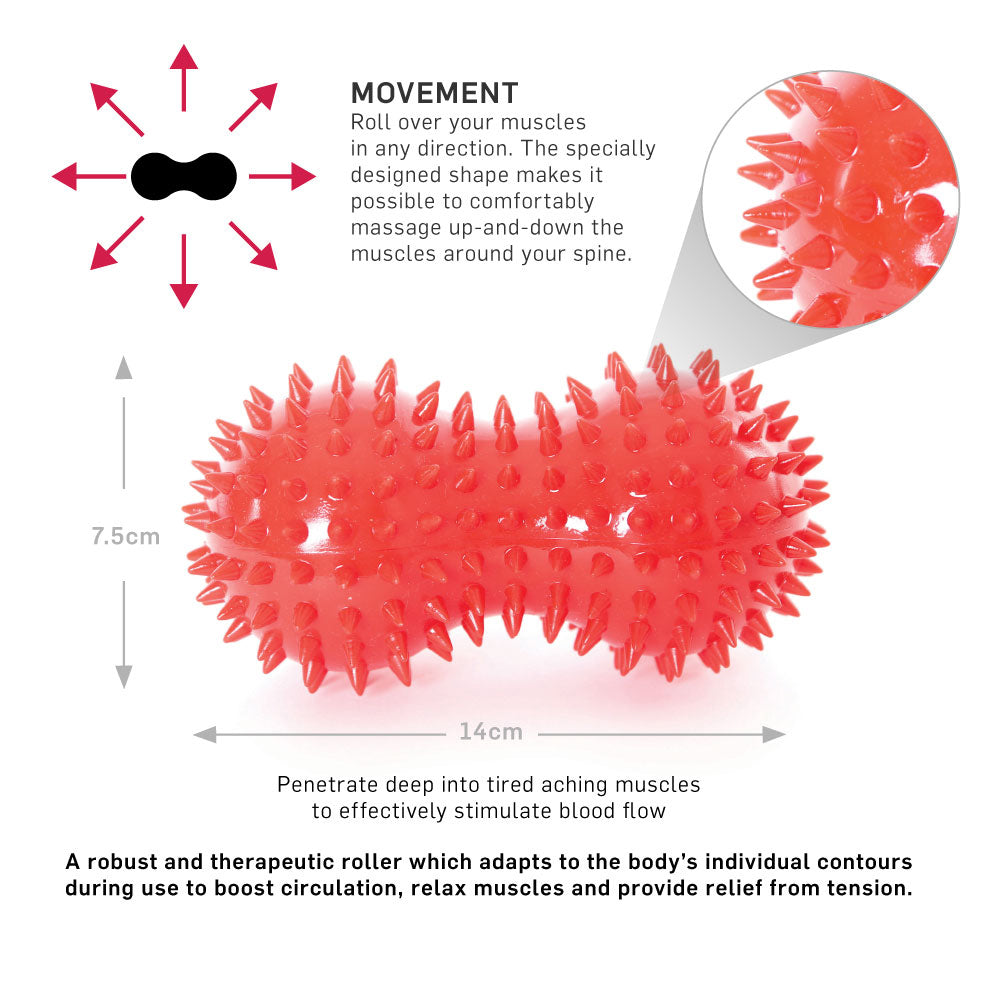 Peanut Spiky Massage Roller for Muscle Relief
