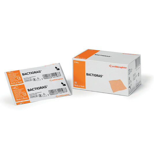 Bactigras Antiseptic Dressing 10x10cm 3-Pack - Chlorhexidine Wound Care – Buy Online at Chemist Warehouse Australia