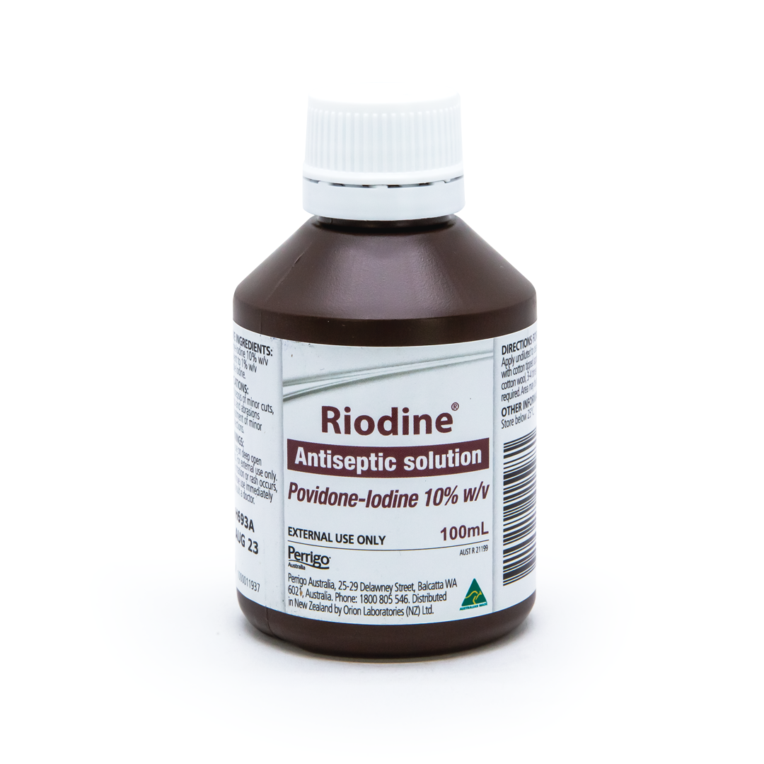 Riodine Antiseptic 500ml Povidone-Iodine Solution - Effective Betadine Alternative in Australia