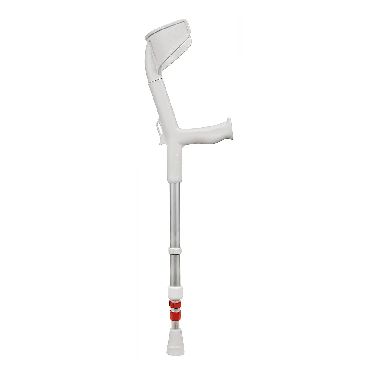 Rebotec BIG Travel Telescopic Crutches - Adjustable & Portable Mobility Aid with Wide Open Cuff for Travel & Daily Use