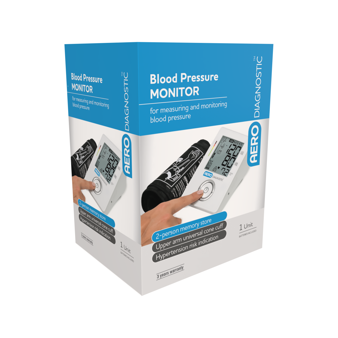 Automatic Upper Arm Blood Pressure Monitor with Advanced Accuracy, Easy-to-Read Display, Perfect for Home Use