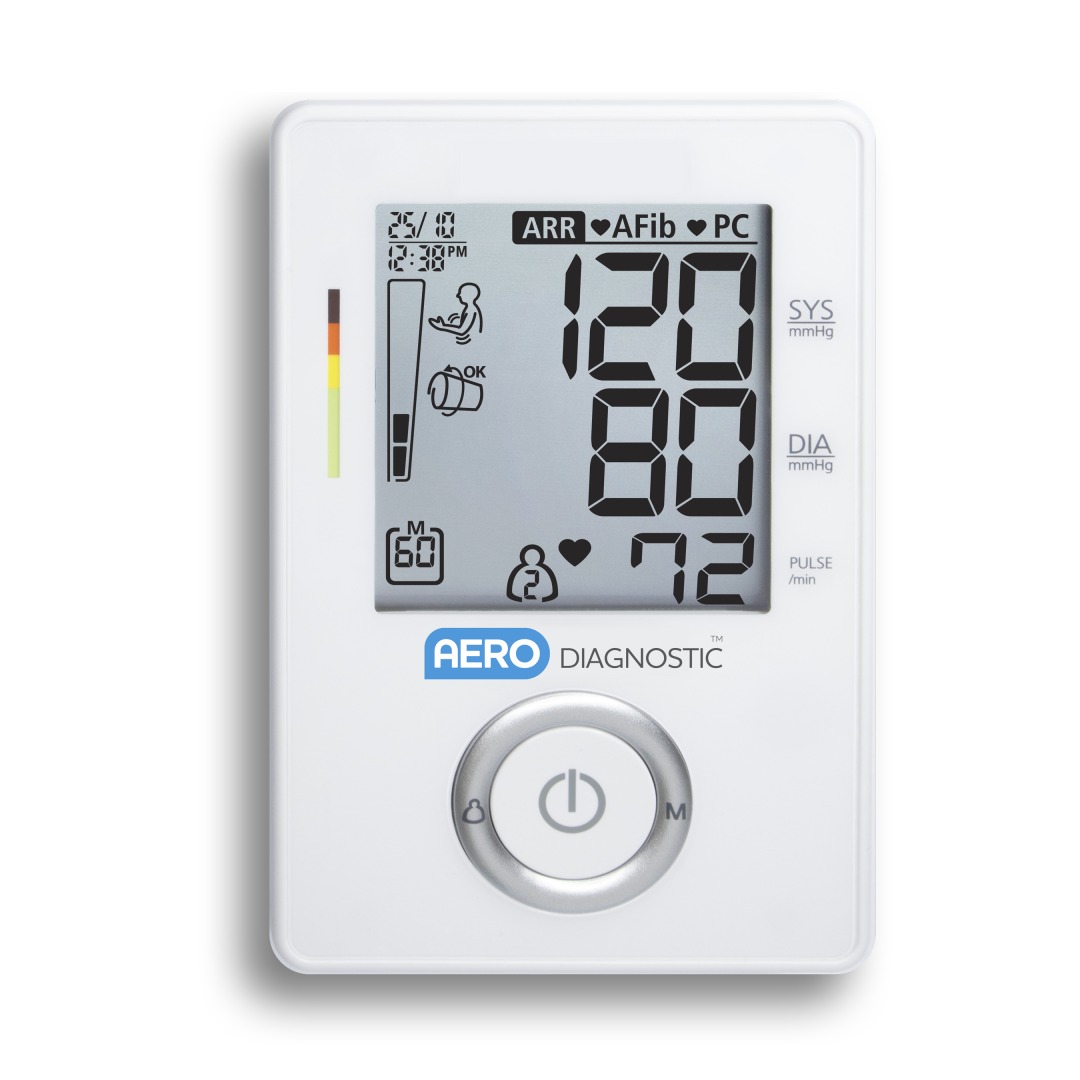Automatic Upper Arm Blood Pressure Monitor with Advanced Accuracy, Easy-to-Read Display, Perfect for Home Use
