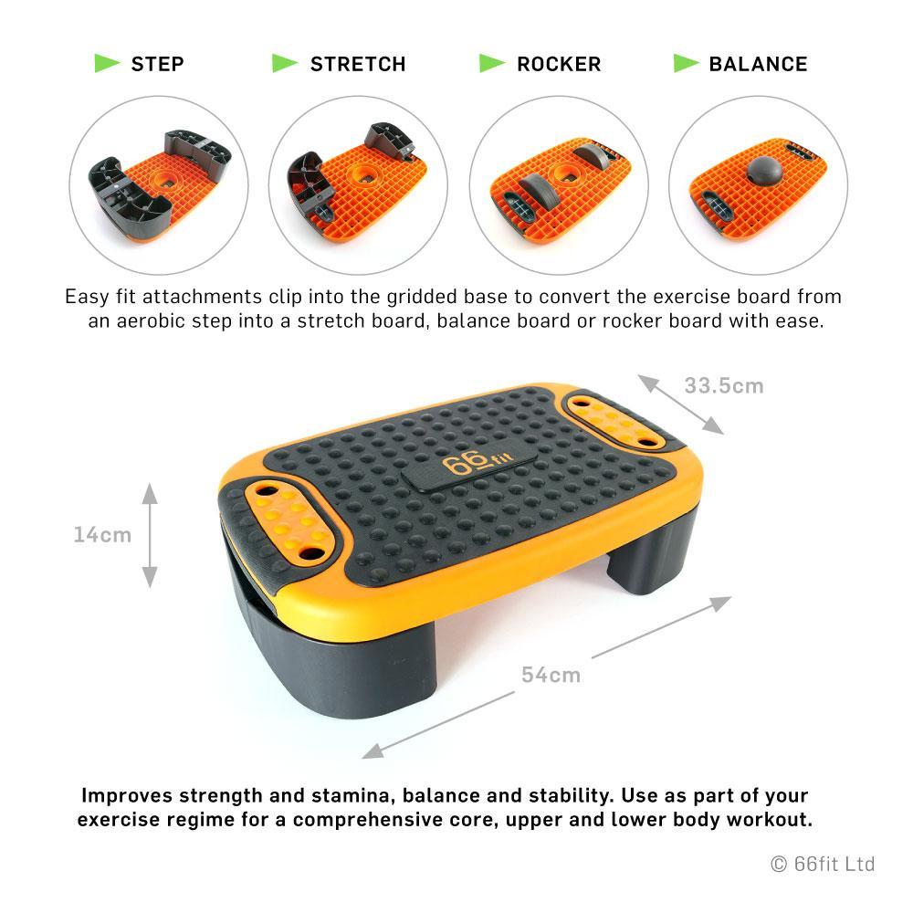 66fit Multi Functional Exercise Board for Versatile Workouts