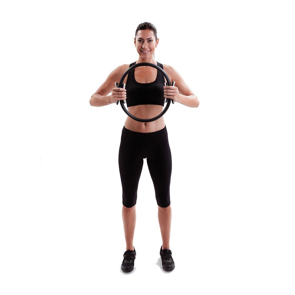 Pilates Double Handle Ring – Magic Circle for Core & Thigh Toning – 36cm, Medium Resistance