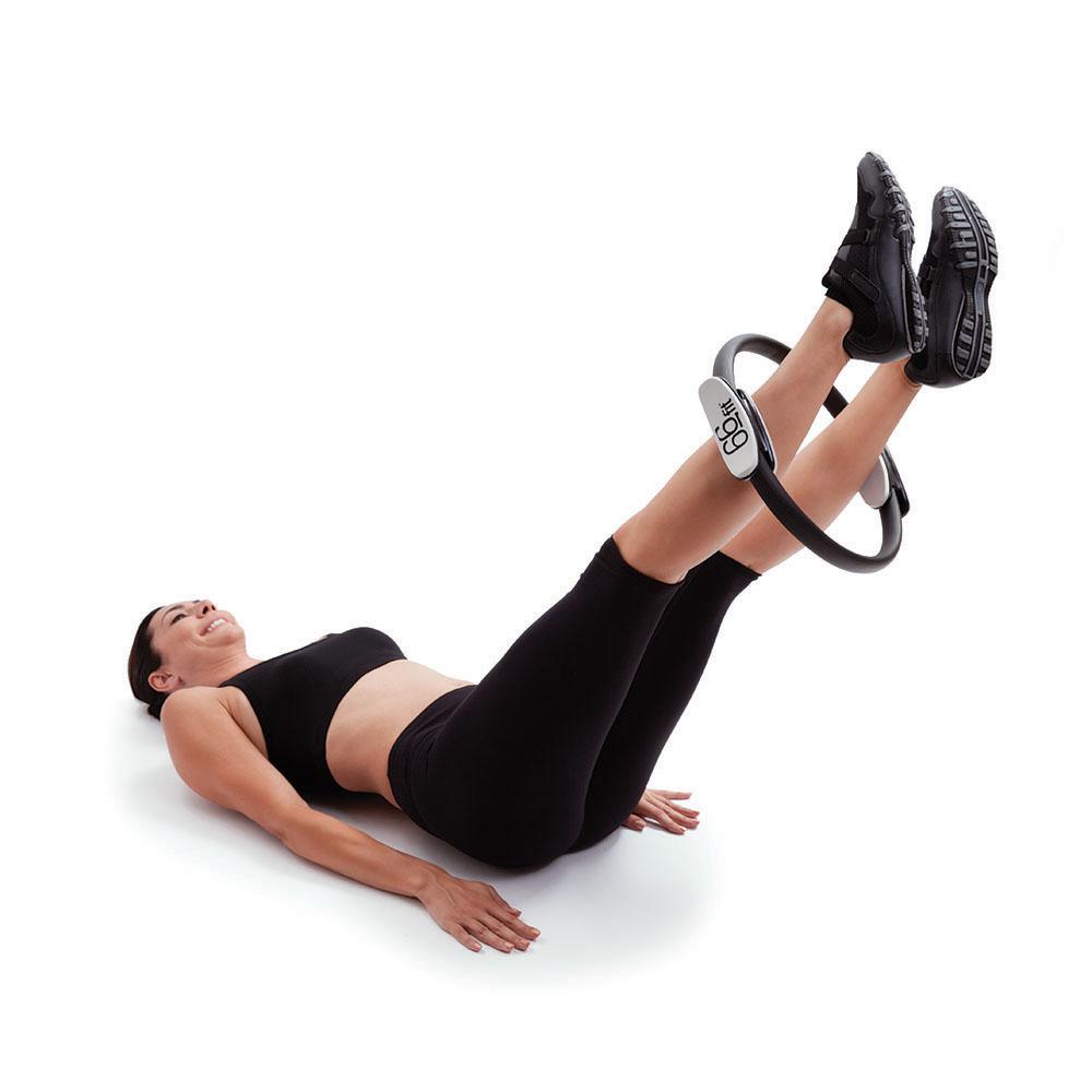 Pilates Double Handle Ring – Magic Circle for Core & Thigh Toning – 36cm, Medium Resistance