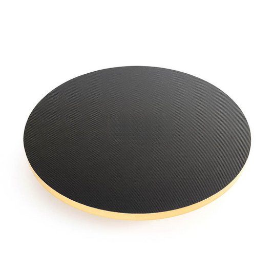 Wooden Balance Board – 40cm Wobble Trainer for Core Strength & Rehab – Non-Slip PVC Surface