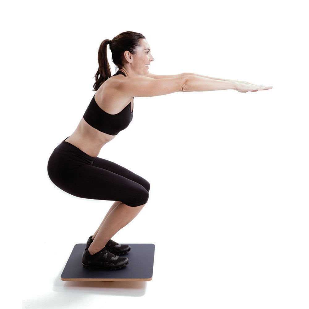 Rocker Board PVC Surface for Balance & Rehab - 50cm