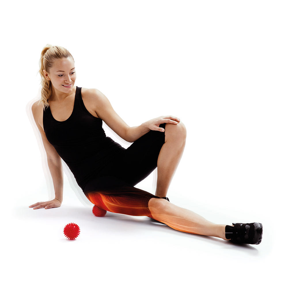 Hard Spiky Massage Ball 8cm for Deep Muscle Relief