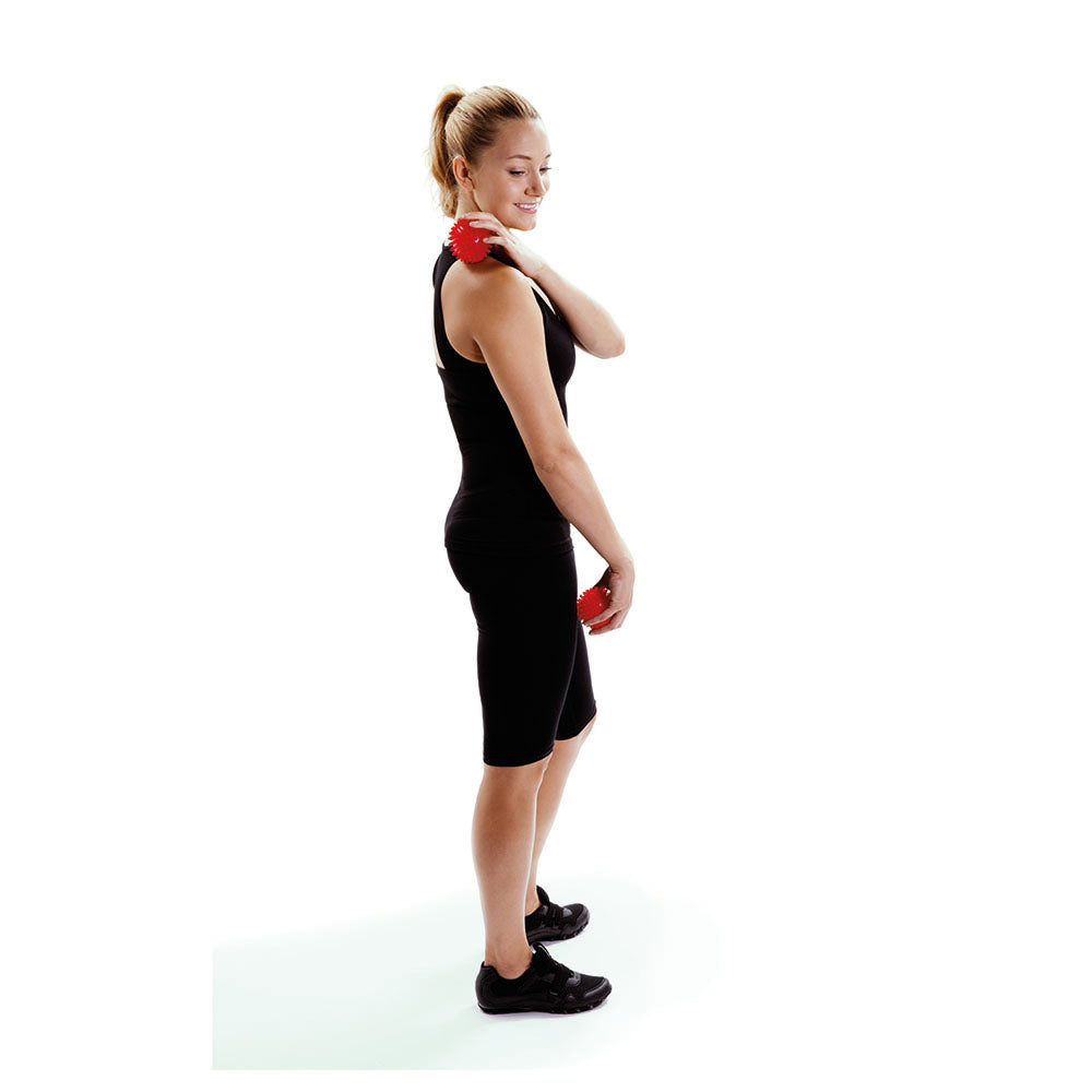 Hard Spiky Massage Ball 8cm for Deep Muscle Relief