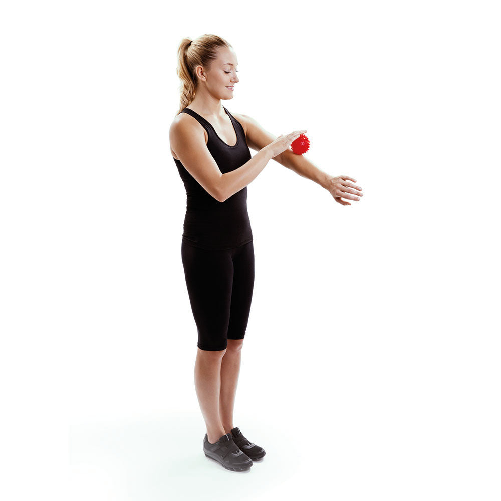 Hard Spiky Massage Ball 8cm for Deep Muscle Relief