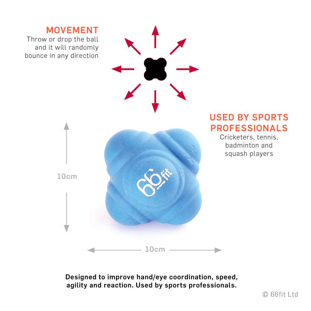 Reaction Ball 10cm for Speed and Reflex Training