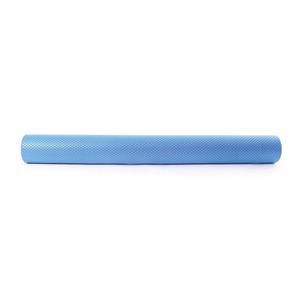 Light Blue EVA Foam Roller 10cm x 90cm - Ideal for Muscle Relief & Pilates Fitness